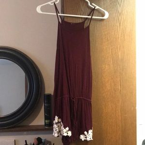 Maroon romper
